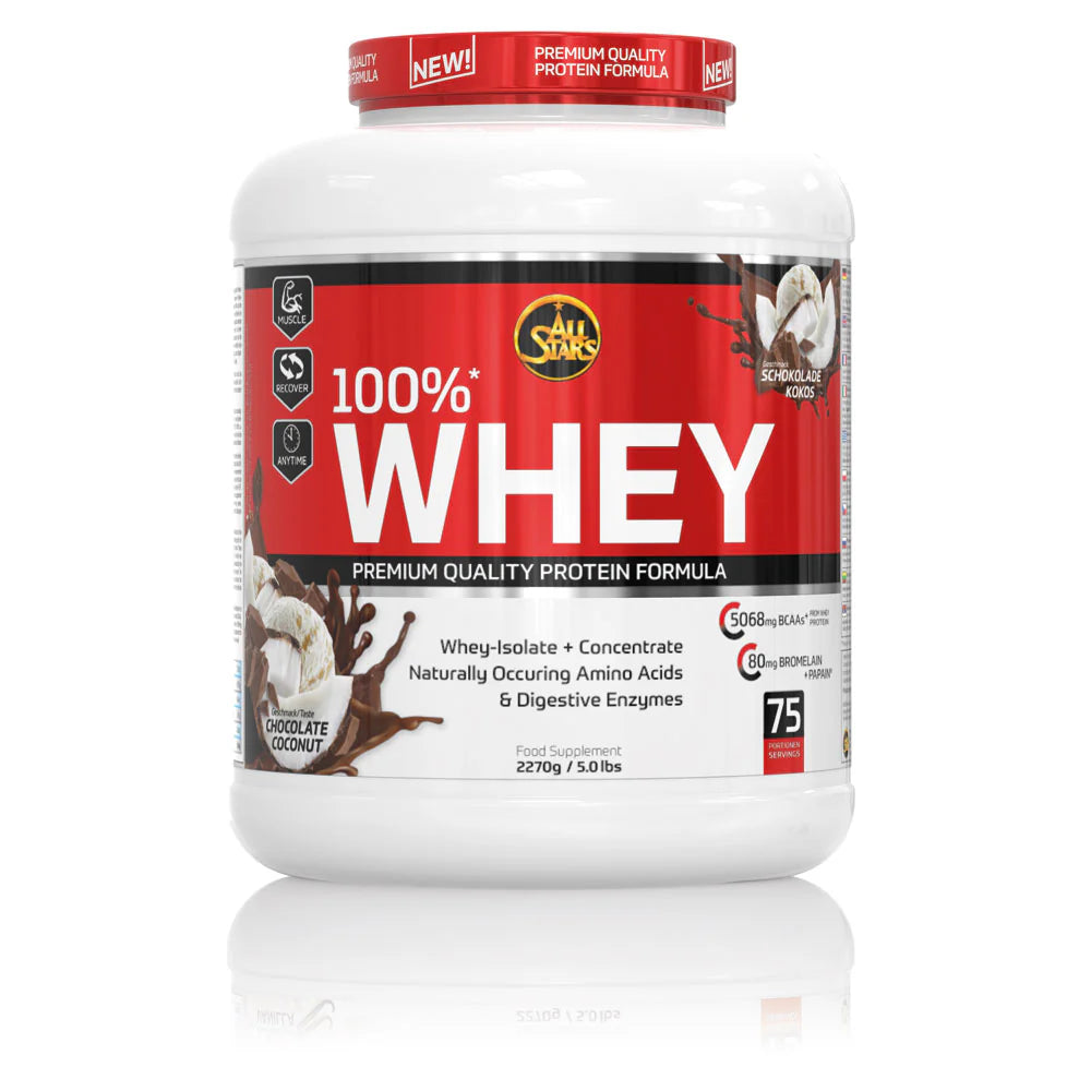 ALL STARS 100% Whey Protein - 2270 g Dose