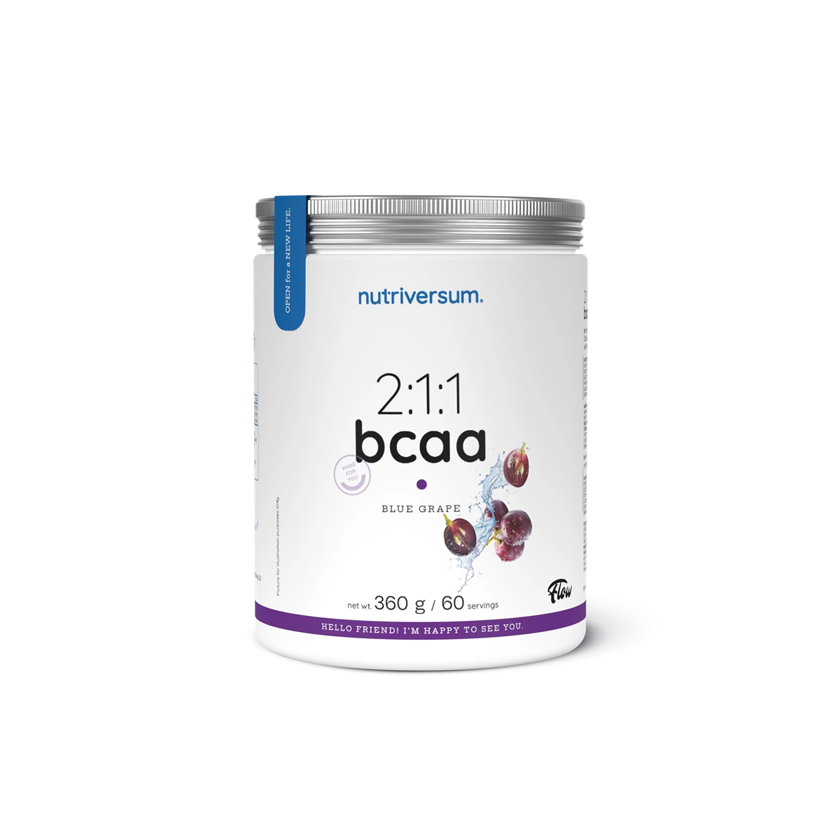 2:1:1 BCAA sugar free 360 gr - Nutriversum