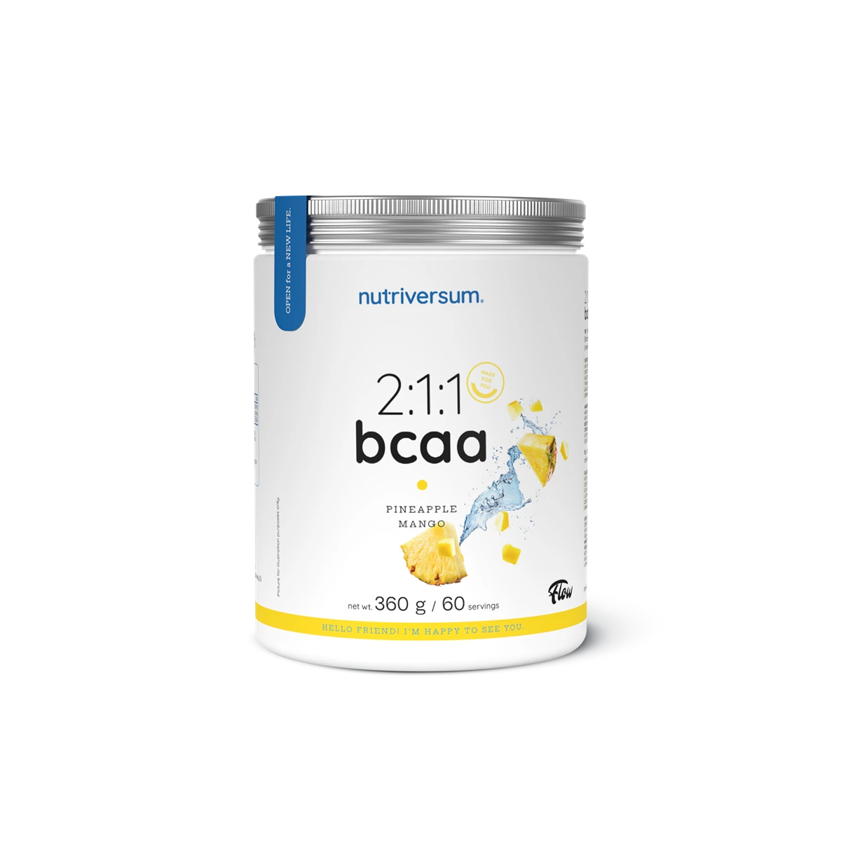 2:1:1 BCAA sugar free 360 gr - Nutriversum