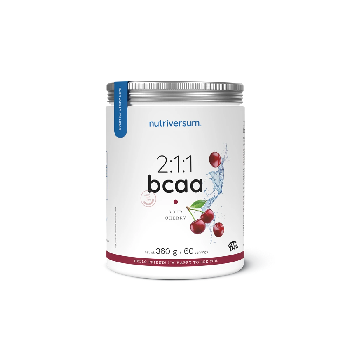 2:1:1 BCAA sugar free 360 gr - Nutriversum