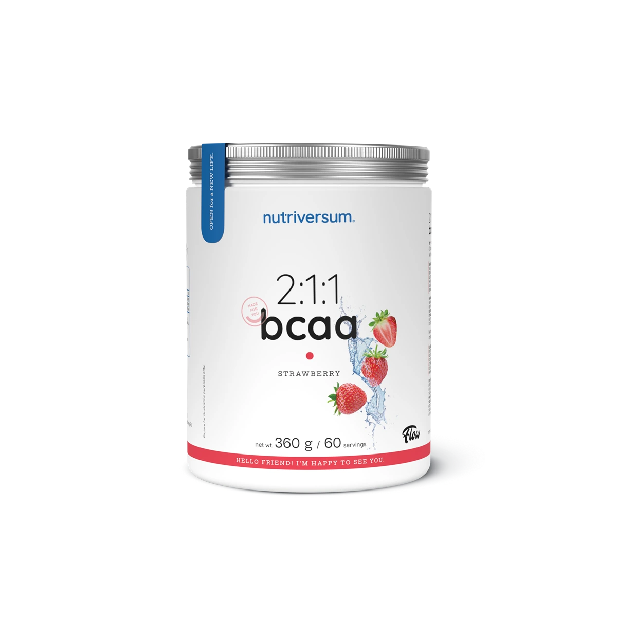 2:1:1 BCAA sugar free 360 gr - Nutriversum