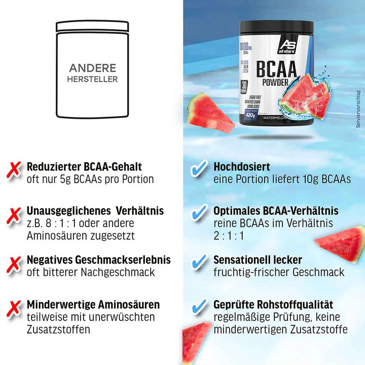 ALL STARS BCAA Powder - 420 g Dose